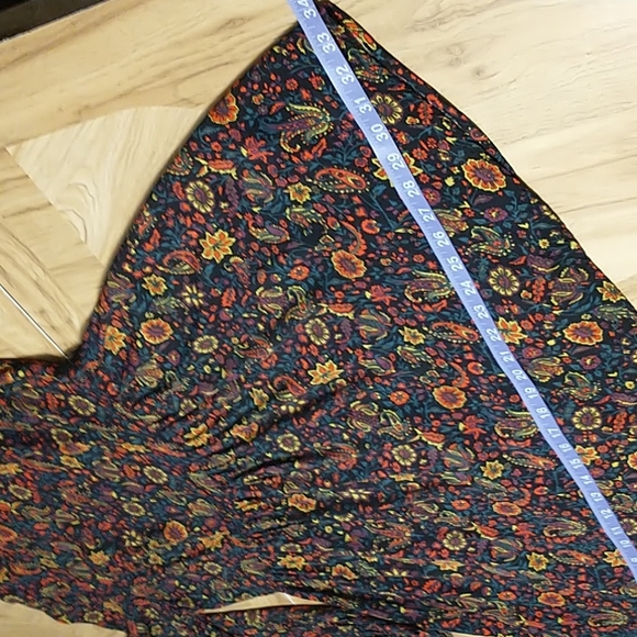 Forever 21 Midi Floral Long Sleeve Dress M - Picture 8 of 14